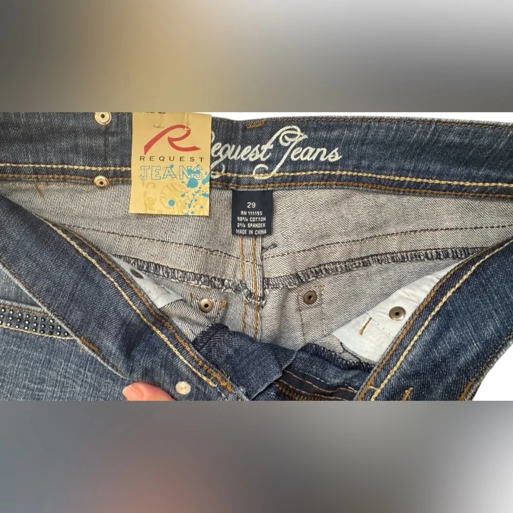 Vintage Request Jeans Women's Size 29 sexy & shiny new